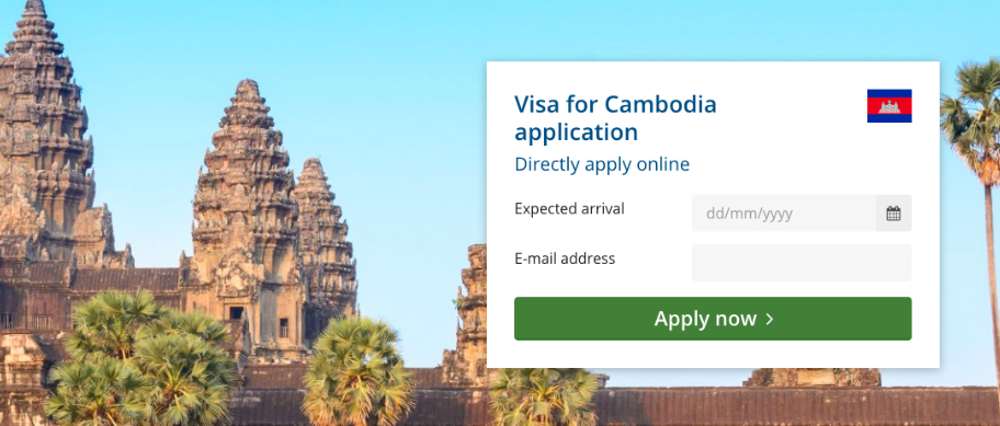 Cambodia visa form